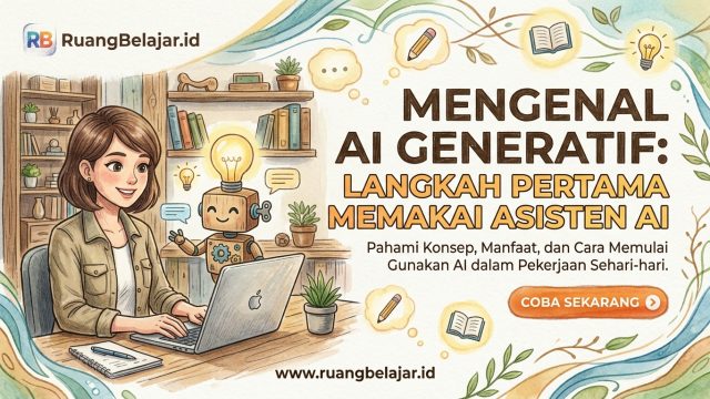 Mengenal AI Generatif: Langkah Pertama Memakai Asisten AI